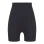 Seamless ribbed shorts Dark graphite